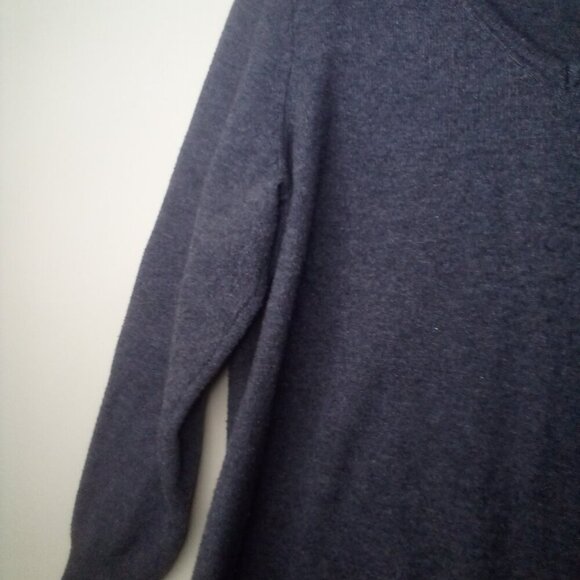 Lane Bryant Sweater Pullover 18 20 Women Long Sleeve V-Neck Gray - Picture 12 of 16